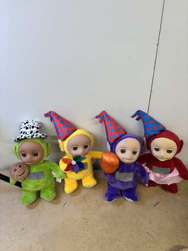 Talking party teletubbies set - teletubbies,