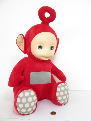 Große teletubbies rot - po,
